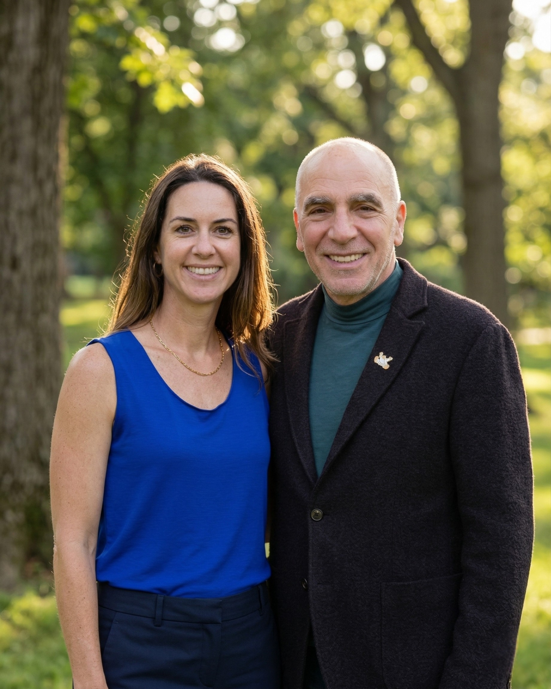 Dr. Robert Feiguine and Dr. Anne Weissenberger